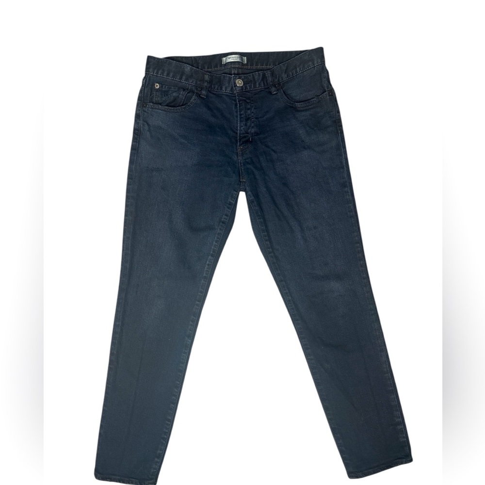 Moussy Women's Vintage Dark Wash Skinny Jeans - Dark Blue Size 31